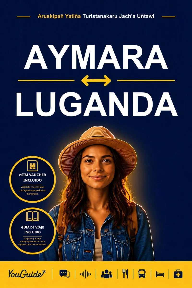 Portada: The Language Guide for Travelers - Aymara to Luganda