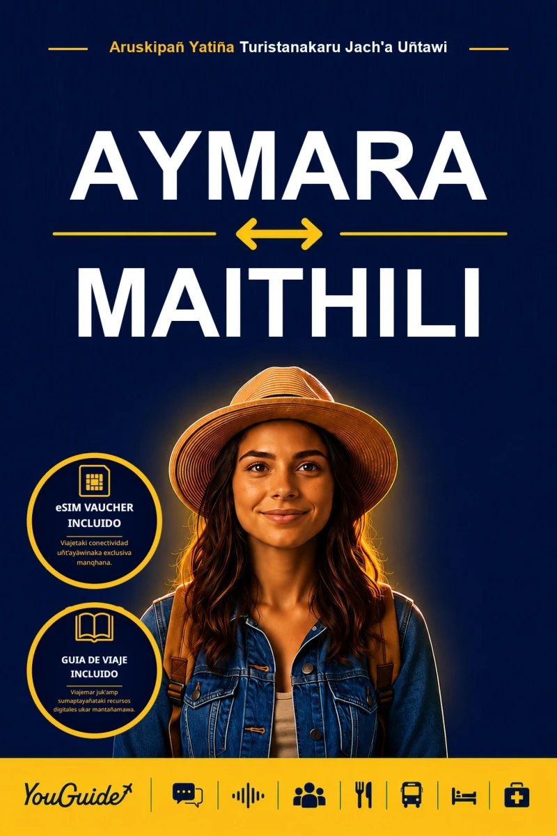 Portada: The Language Guide for Travelers - Aymara to Maithili