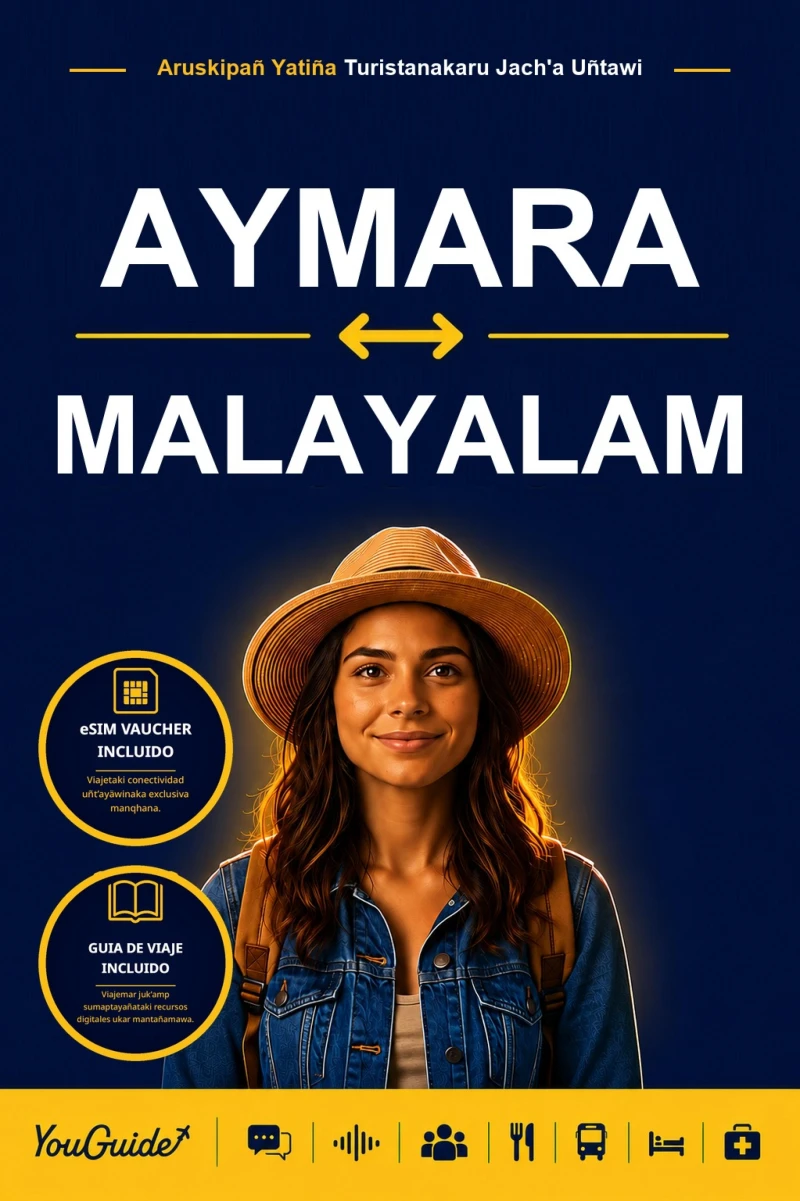 Portada: The Language Guide for Travelers - Aymara to Malayalam
