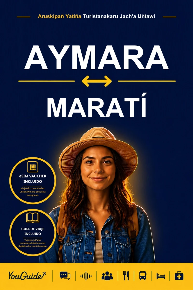 Portada: The Language Guide for Travelers - Aymara to Marathi