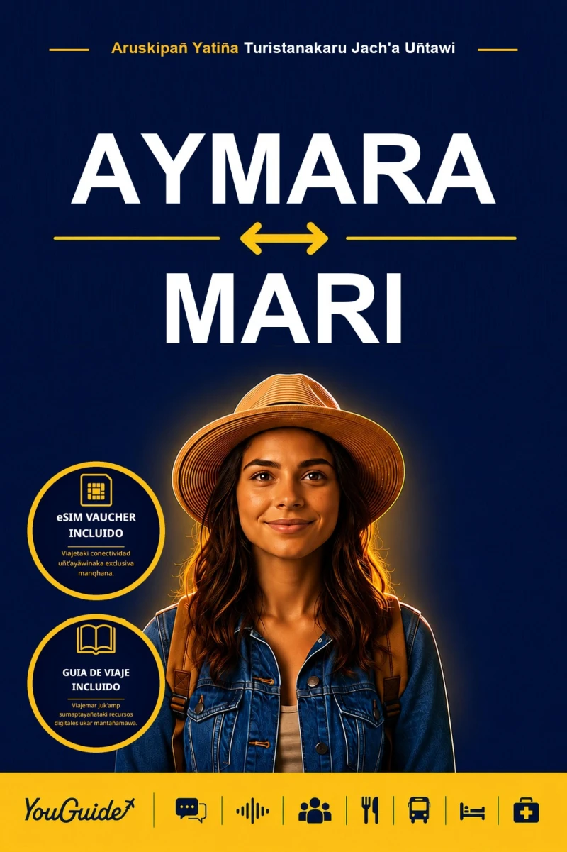 Portada: The Language Guide for Travelers - Aymara to Mari
