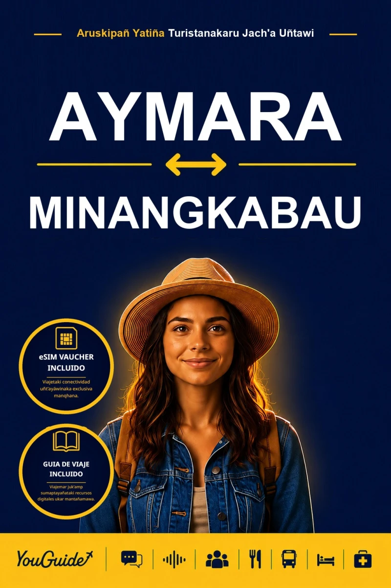 Portada: The Language Guide for Travelers - Aymara to Minangkabau