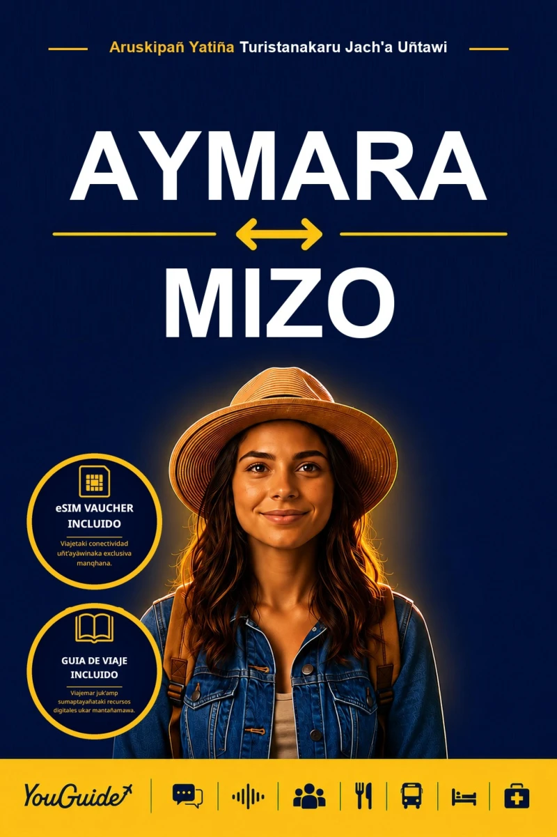 Portada: The Language Guide for Travelers - Aymara to Mizo