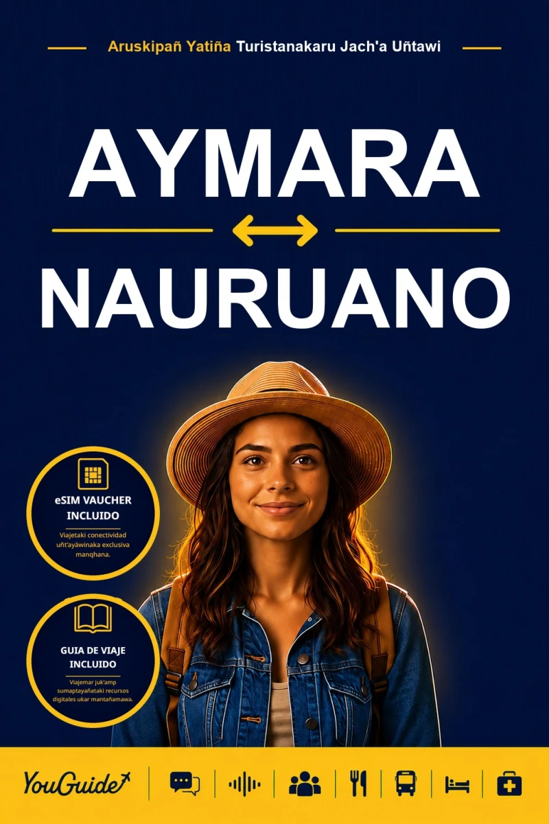 Portada: The Language Guide for Travelers - Aymara to Nauruan