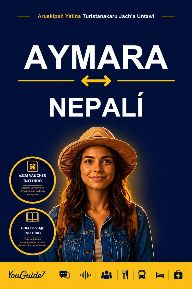 Portada: The Language Guide for Travelers - Aymara to Nepali