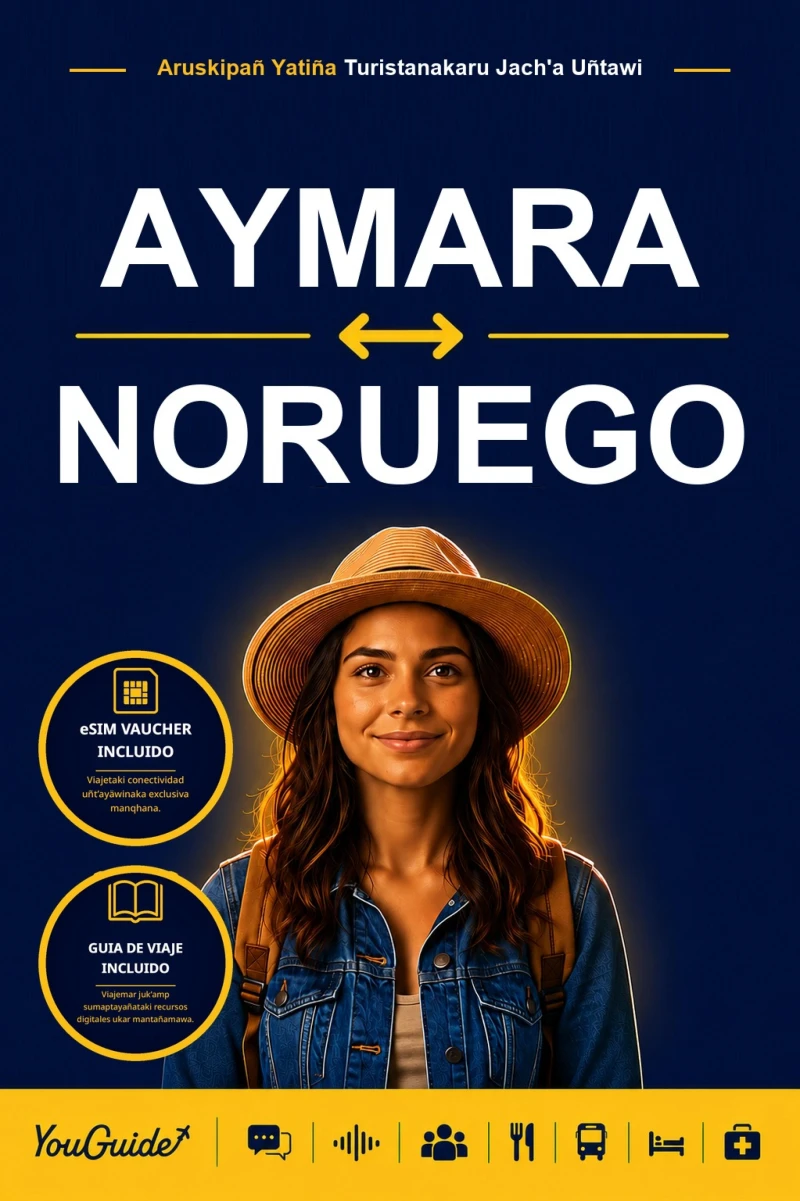 Portada: The Language Guide for Travelers - Aymara to Norwegian
