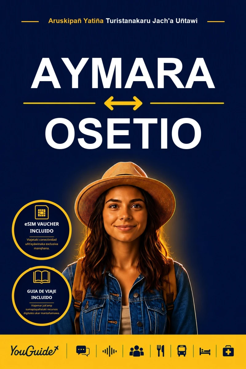 Portada: The Language Guide for Travelers - Aymara to Ossetian