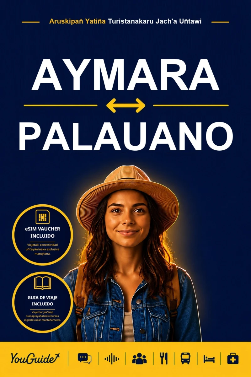 Portada: The Language Guide for Travelers - Aymara to Palauan