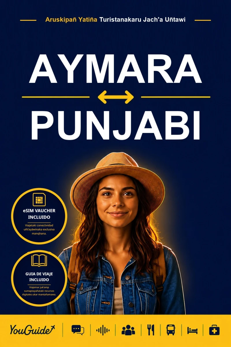 Portada: The Language Guide for Travelers - Aymara to Punjabi