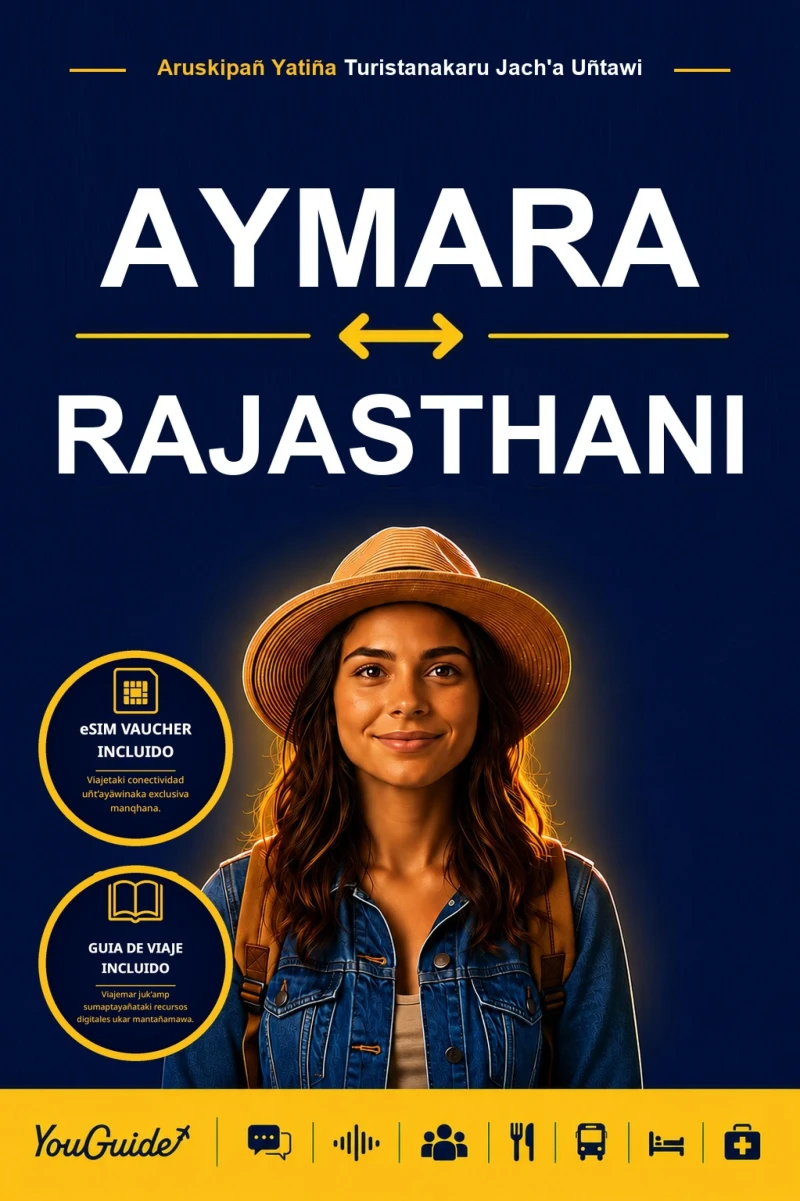 Portada: The Language Guide for Travelers - Aymara to Rajasthani