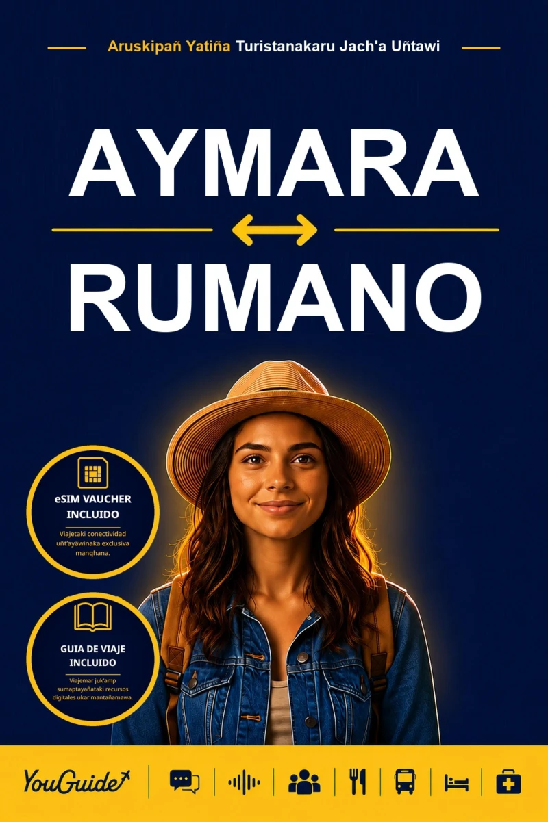 Portada: The Language Guide for Travelers - Aymara to Romanian