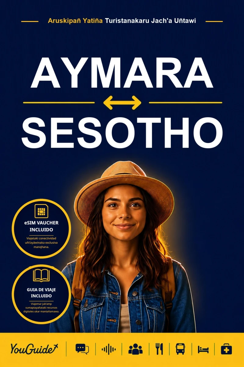Portada: The Language Guide for Travelers - Aymara to Sesotho