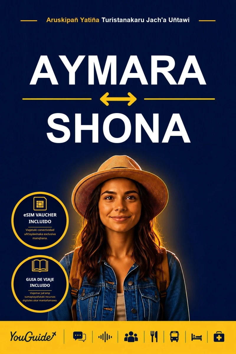 Portada: The Language Guide for Travelers - Aymara to Shona