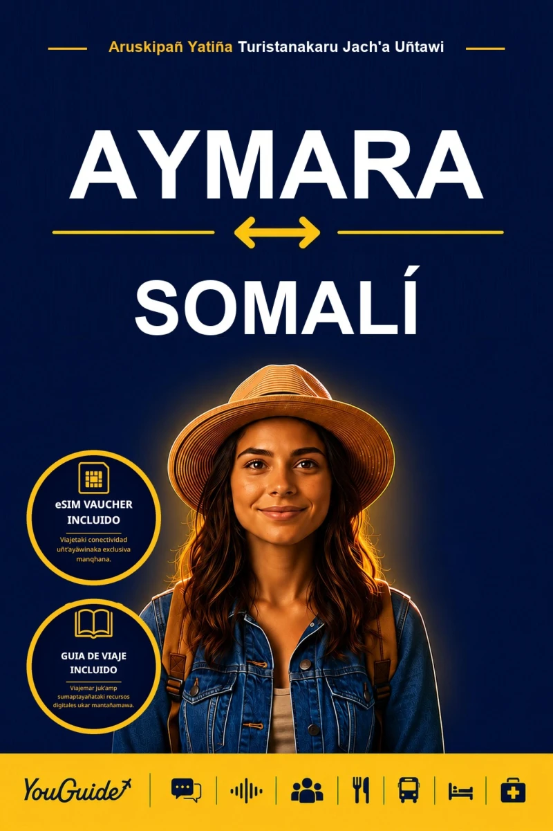 Portada: The Language Guide for Travelers - Aymara to Somali