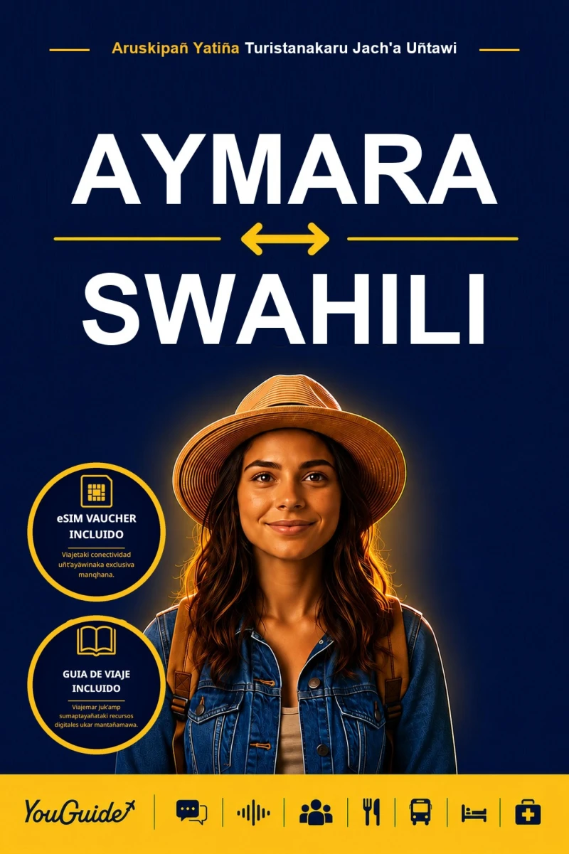 Portada: The Language Guide for Travelers - Aymara to Swahili