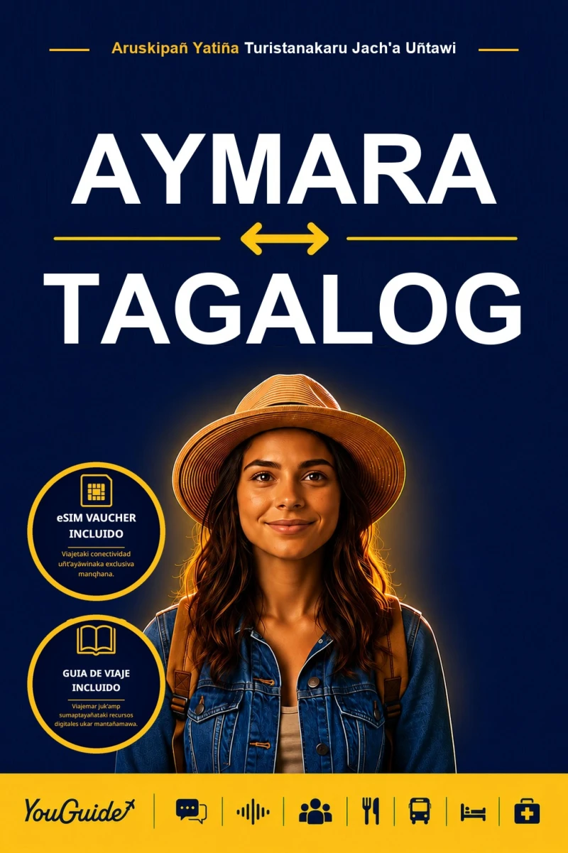 Portada: The Language Guide for Travelers - Aymara to Tagalog