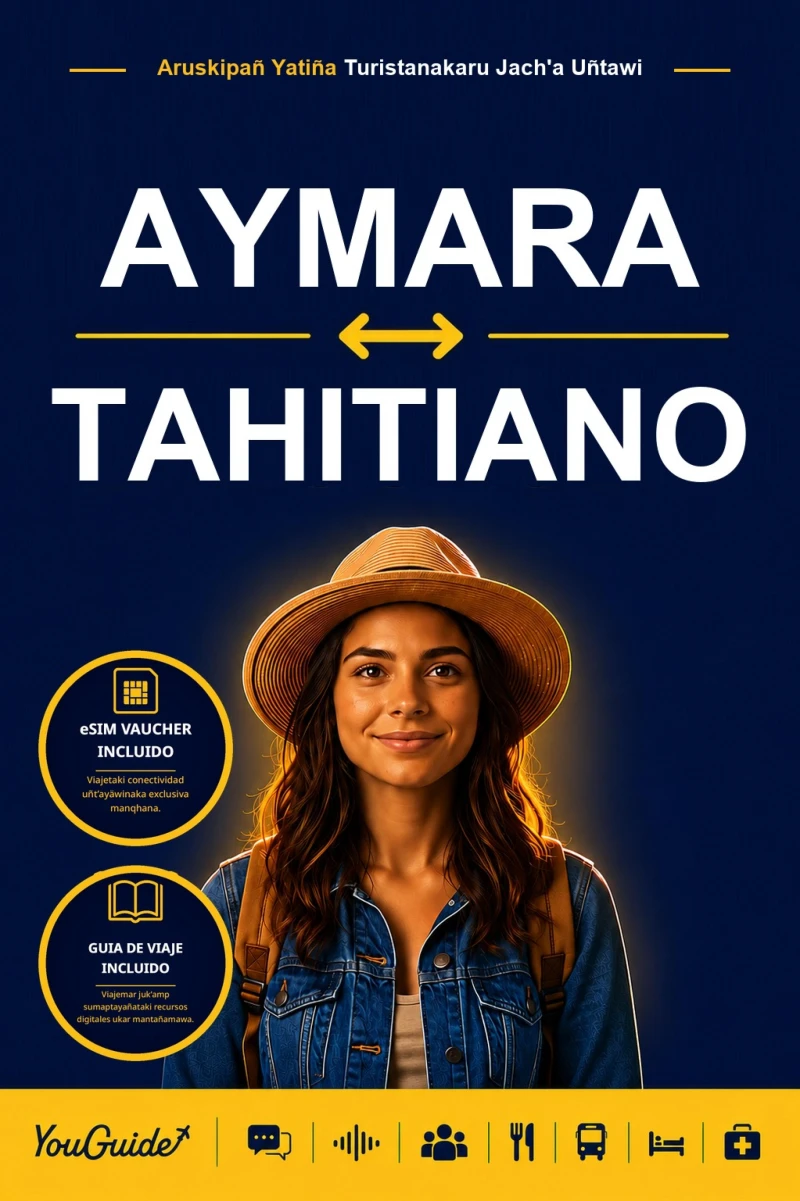 Portada: The Language Guide for Travelers - Aymara to Tahitian