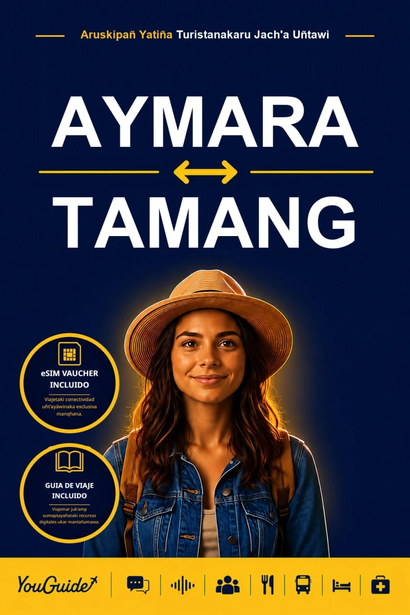 Portada: The Language Guide for Travelers - Aymara to Tamang