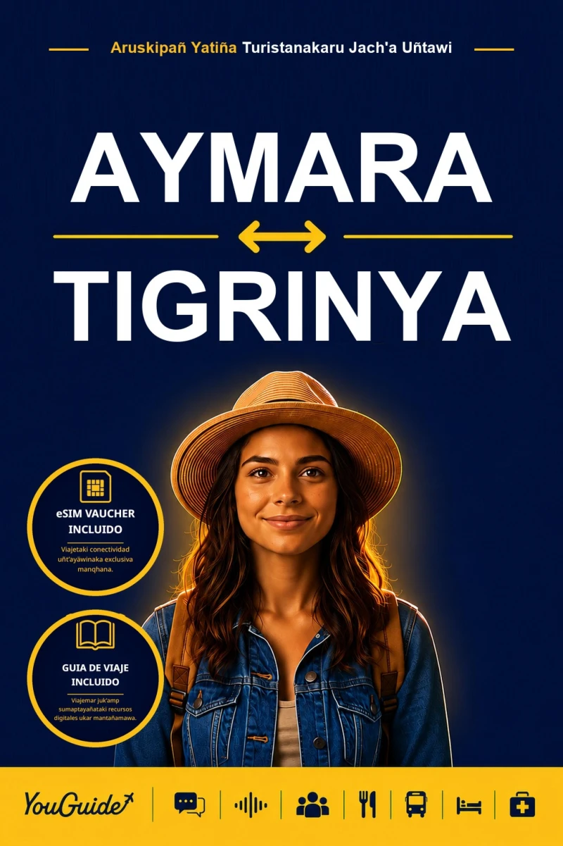 Portada: The Language Guide for Travelers - Aymara to Tigrinya