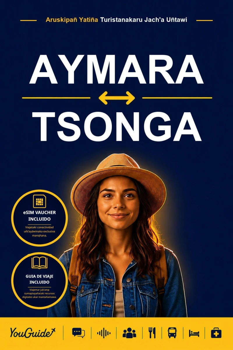 Portada: The Language Guide for Travelers - Aymara to Tsonga