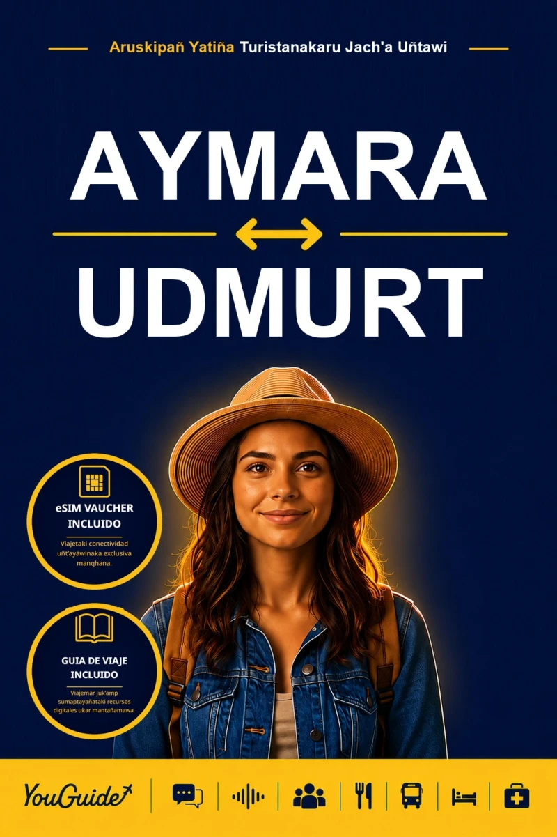 Portada: The Language Guide for Travelers - Aymara to Udmurt