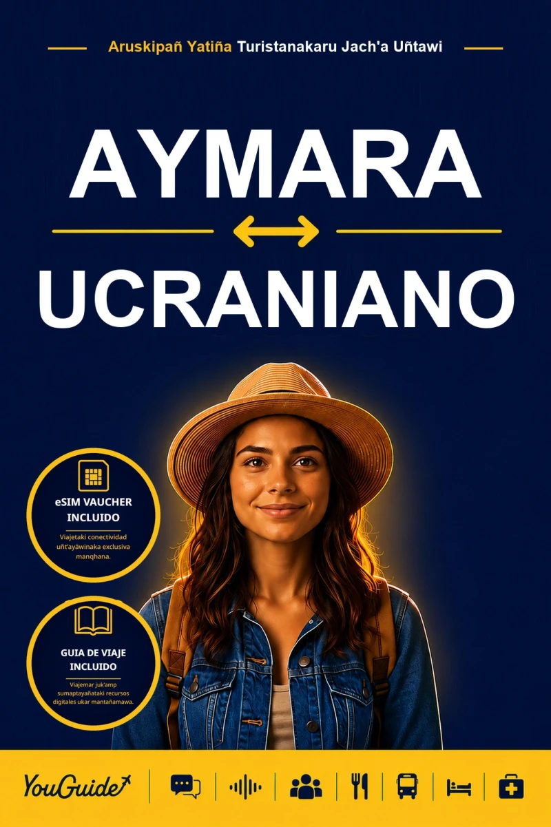 Portada: The Language Guide for Travelers - Aymara to Ukrainian