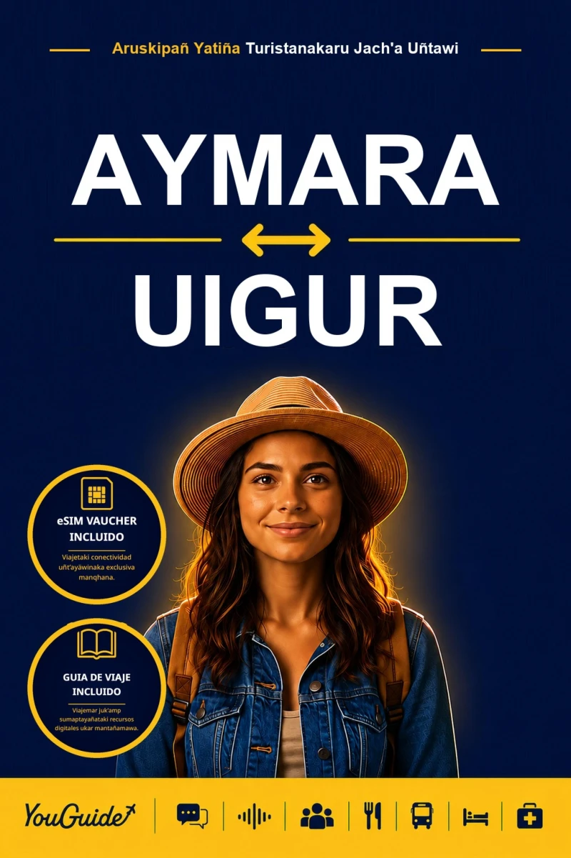 Portada: The Language Guide for Travelers - Aymara to Uyghur