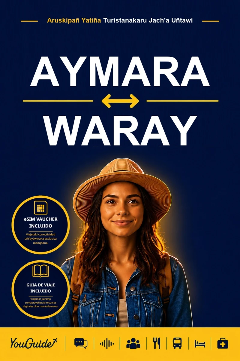 Portada: The Language Guide for Travelers - Aymara to Waray