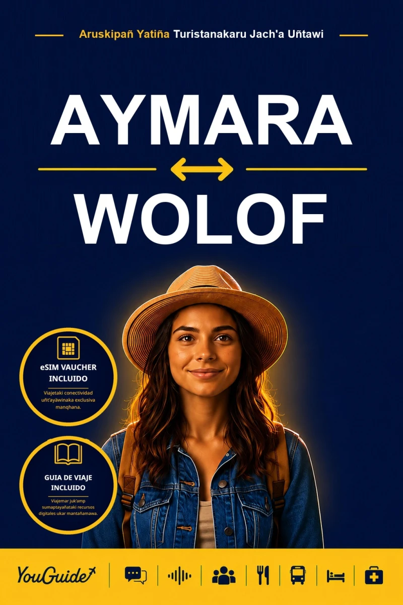 Portada: The Language Guide for Travelers - Aymara to Wolof