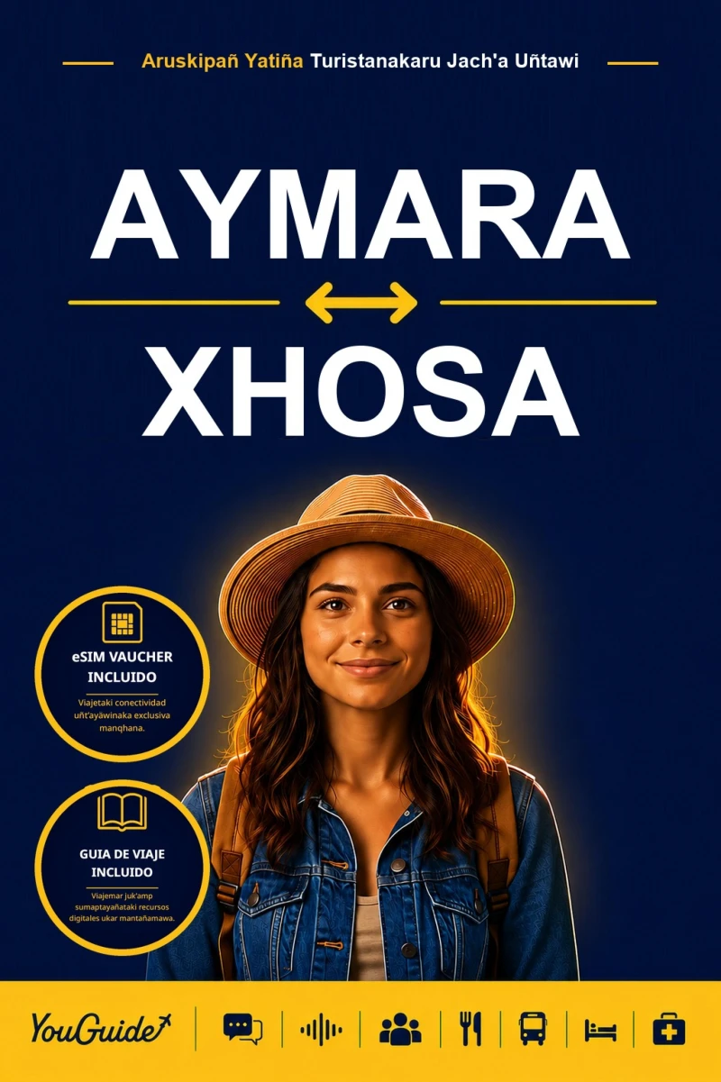 Portada: The Language Guide for Travelers - Aymara to Xhosa