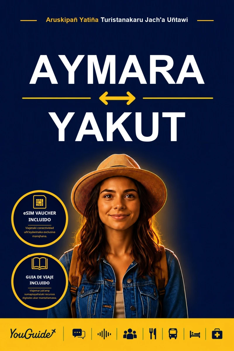 Portada: The Language Guide for Travelers - Aymara to Yakut