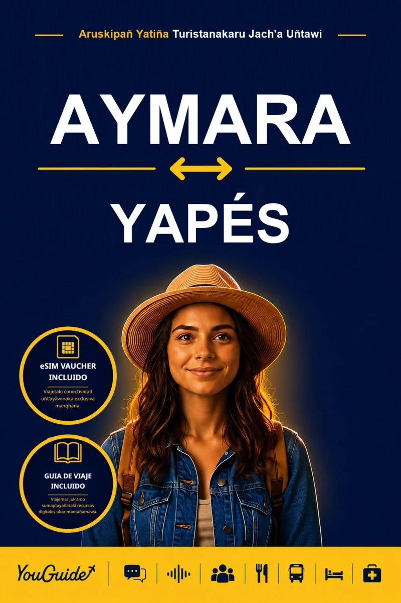 Portada: The Language Guide for Travelers - Aymara to Yapese