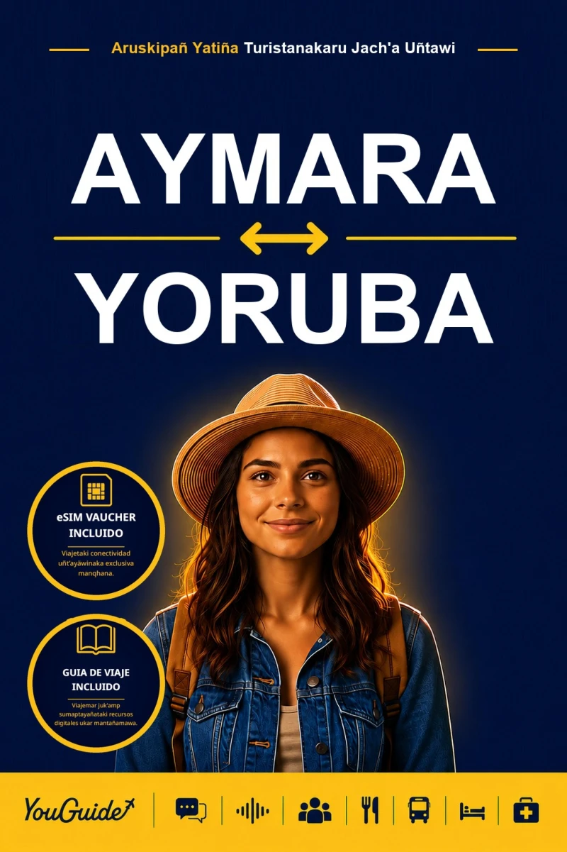 Portada: The Language Guide for Travelers - Aymara to Yoruba