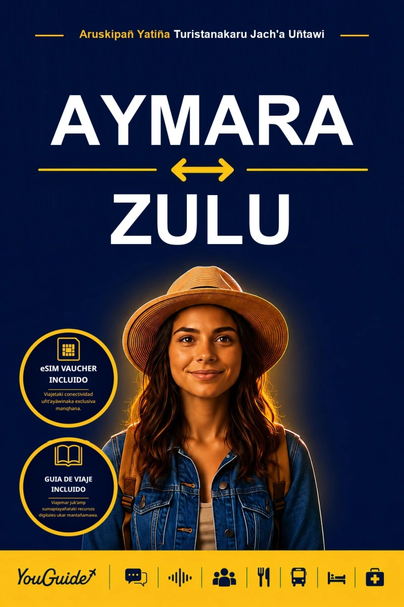 Portada: The Language Guide for Travelers - Aymara to Zulu