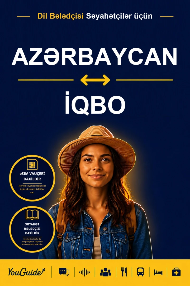 Portada: The Language Guide for Travelers - Azerbaijani to Igbo