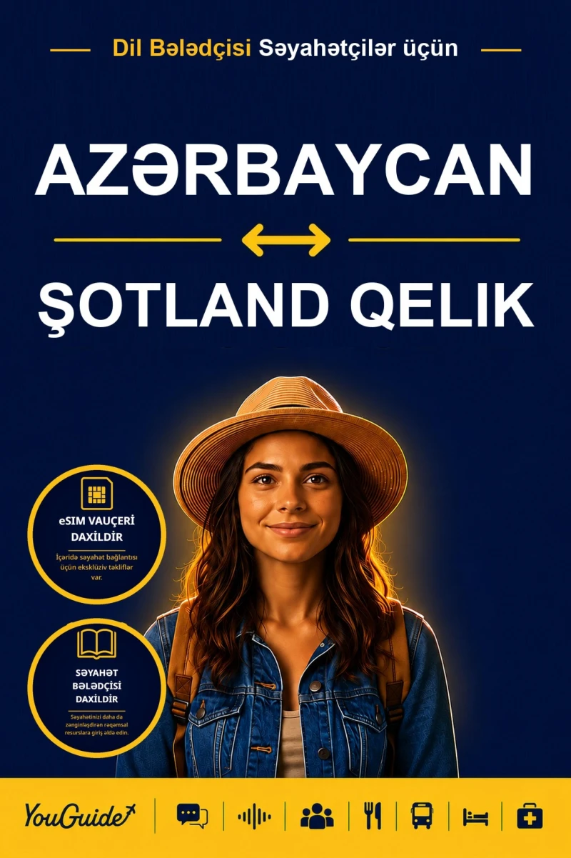 Portada: The Language Guide for Travelers - Azerbaijani to Scottish Gaelic