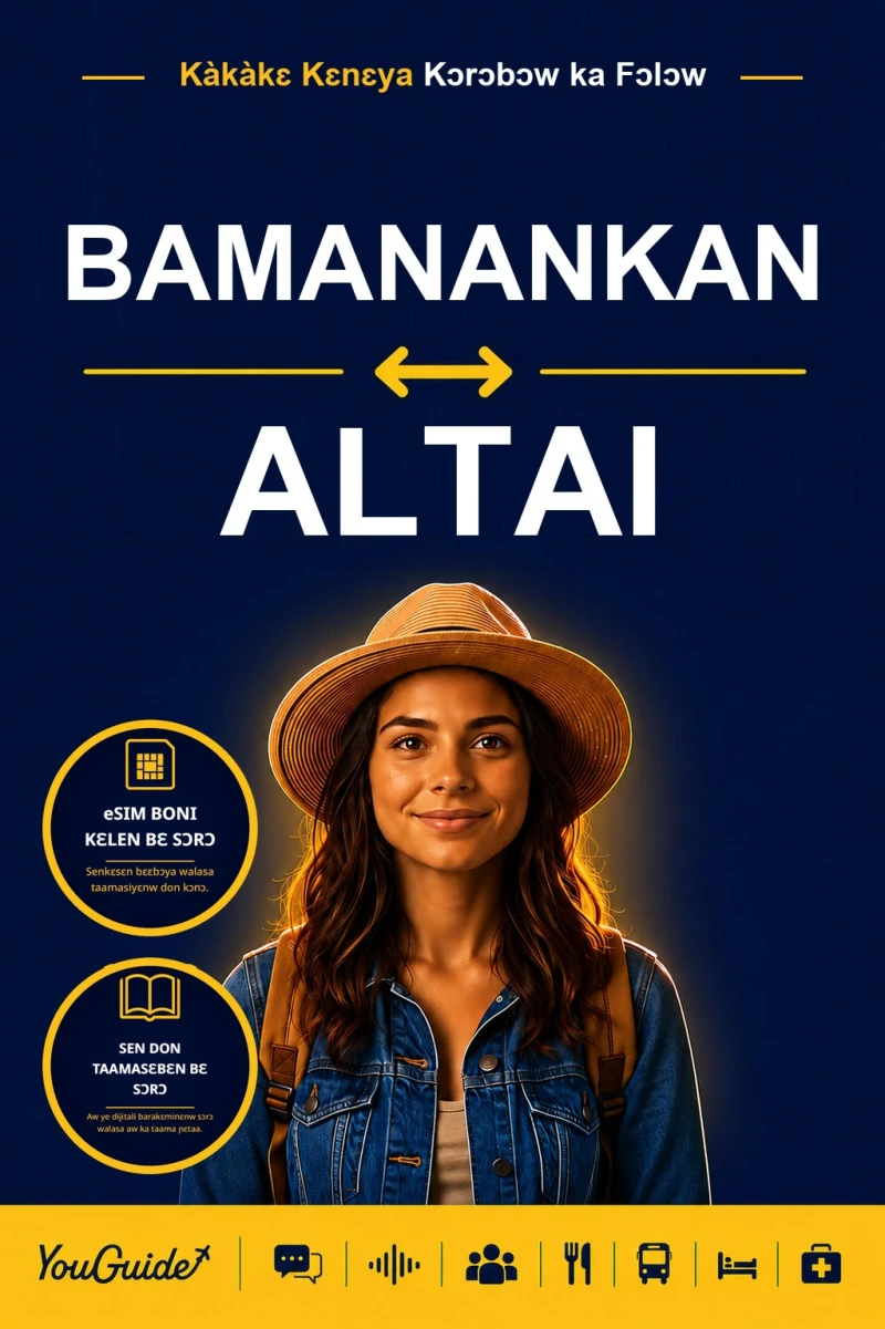 Portada: The Language Guide for Travelers - Bambara to Altai