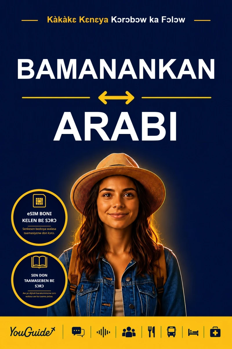 Portada: The Language Guide for Travelers - Bambara to Arabic