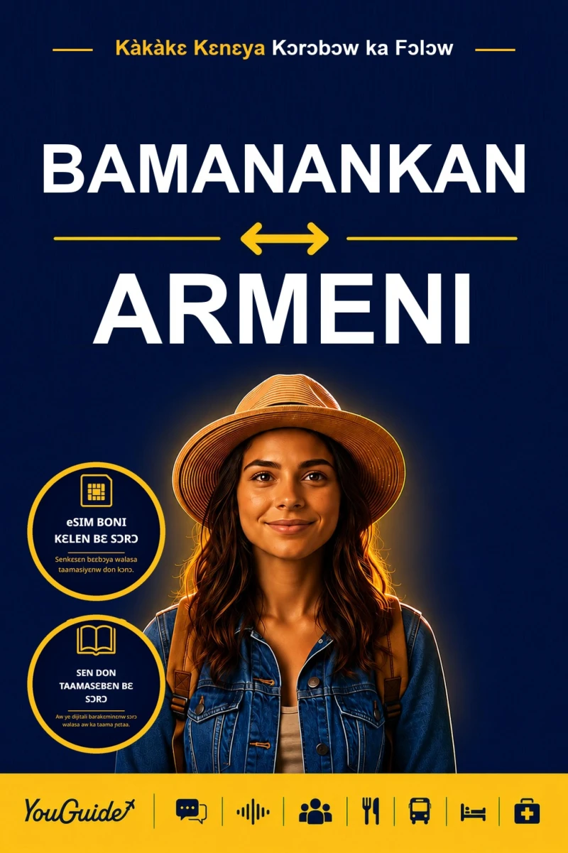 Portada: The Language Guide for Travelers - Bambara to Armenian