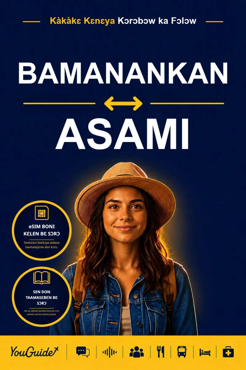 Portada: The Language Guide for Travelers - Bambara to Assamese