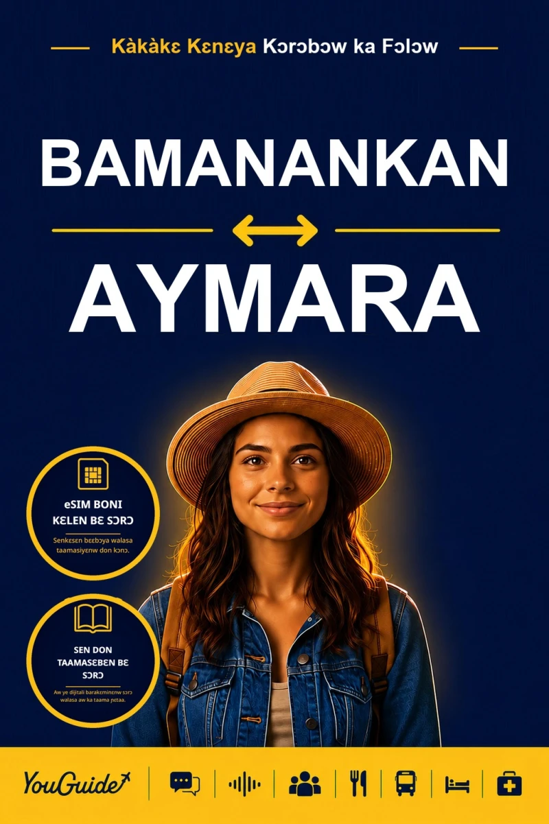 Portada: The Language Guide for Travelers - Bambara to Aymara