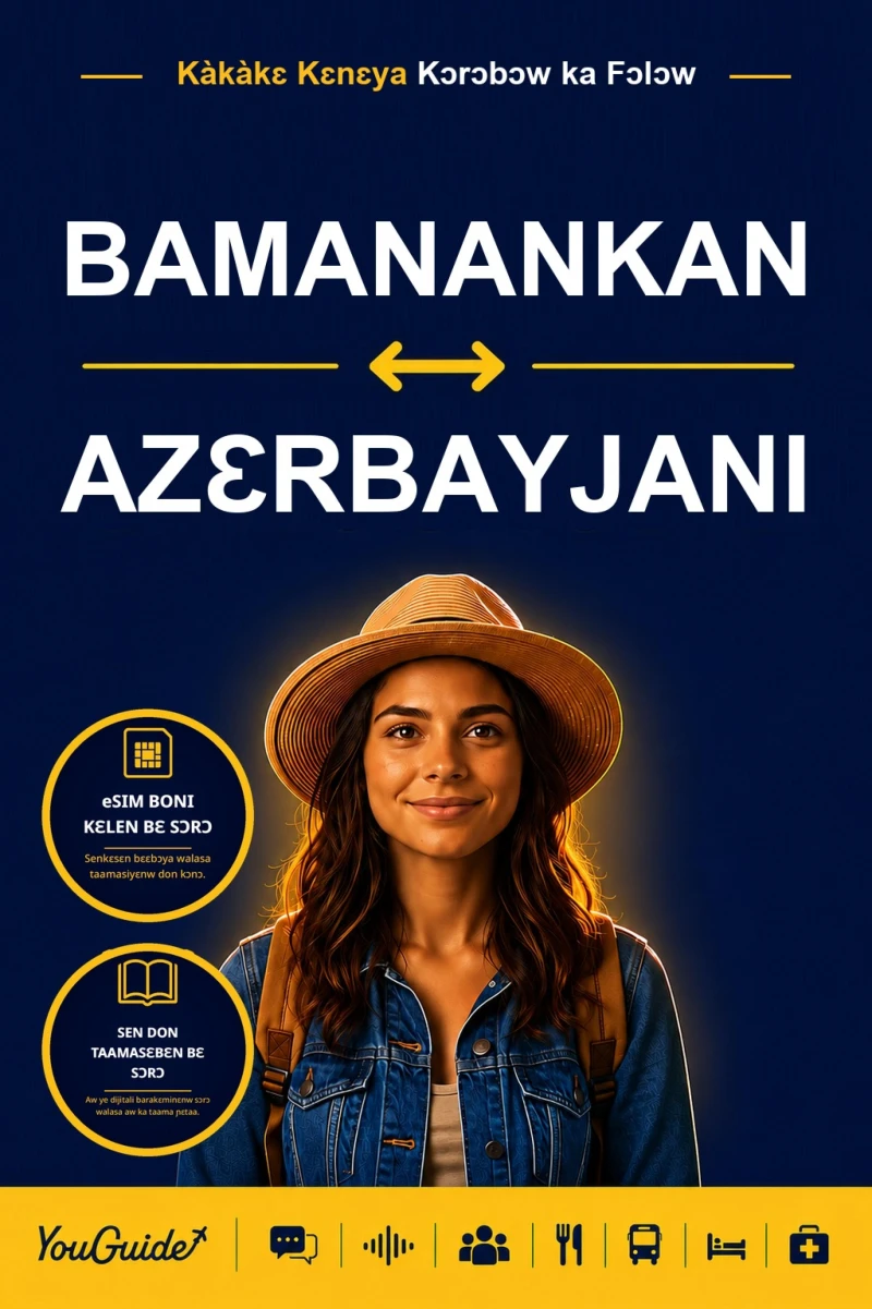 Portada: The Language Guide for Travelers - Bambara to Azerbaijani