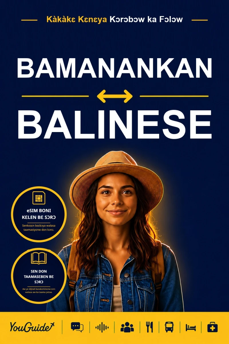 Portada: The Language Guide for Travelers - Bambara to Balinese
