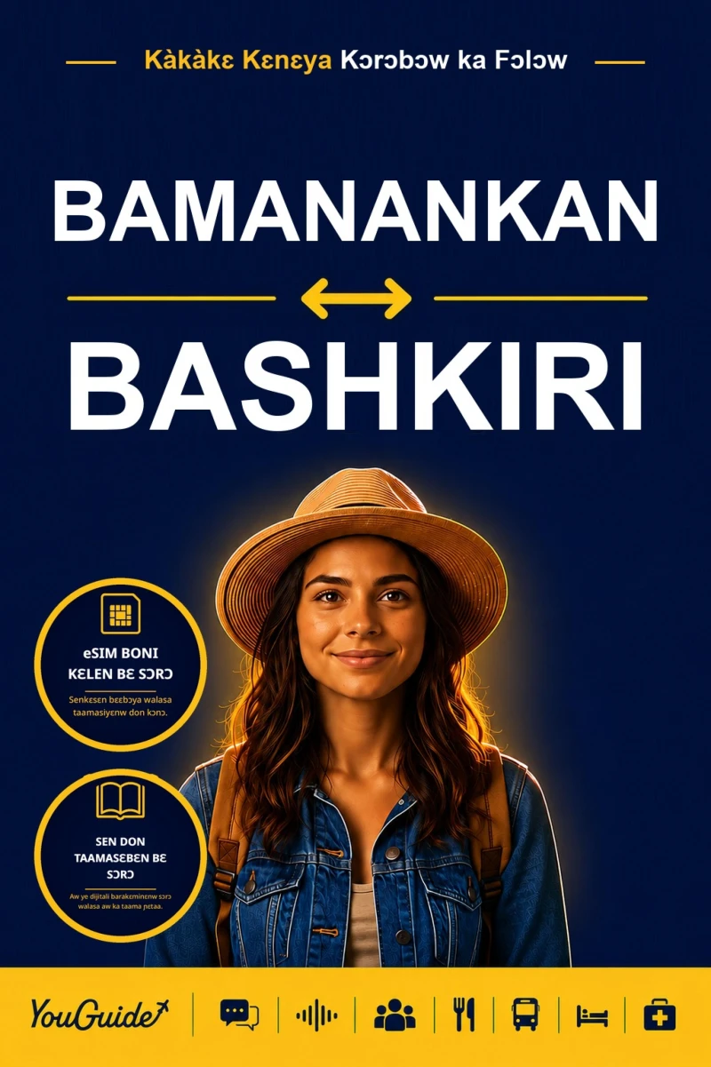 Portada: The Language Guide for Travelers - Bambara to Bashkir