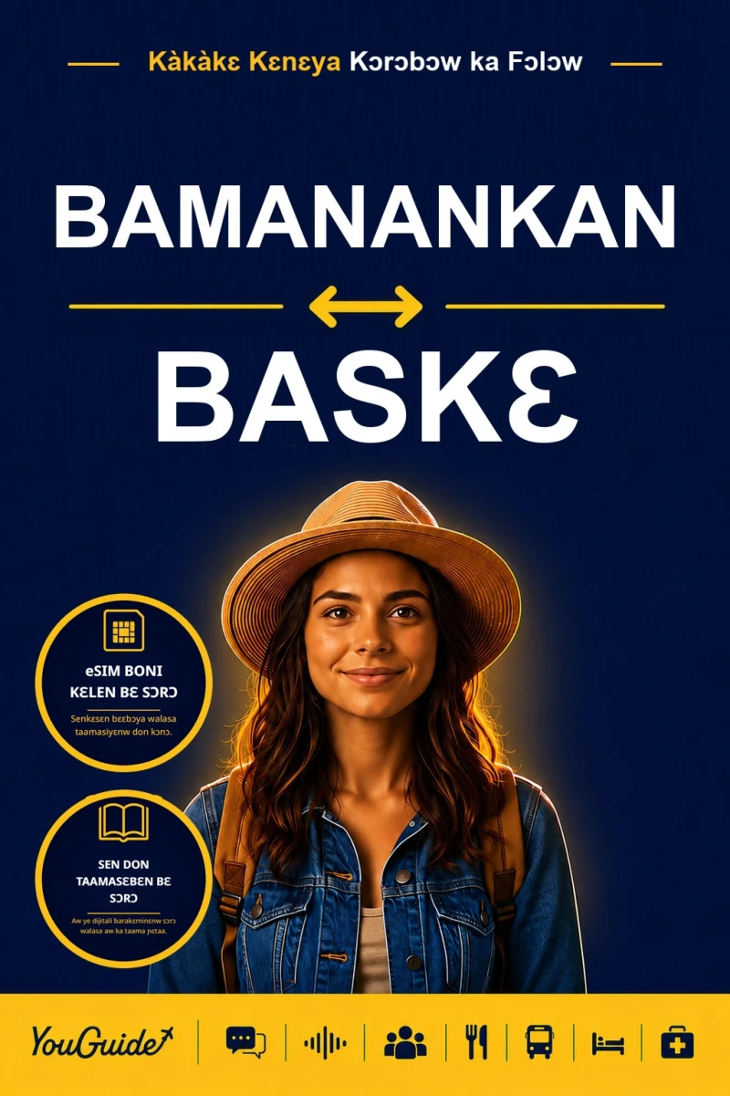 Portada: The Language Guide for Travelers - Bambara to Basque