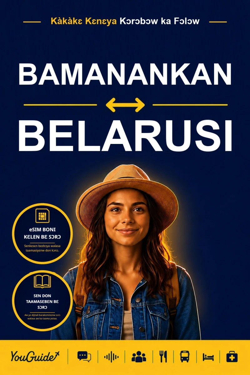 Portada: The Language Guide for Travelers - Bambara to Belarusian