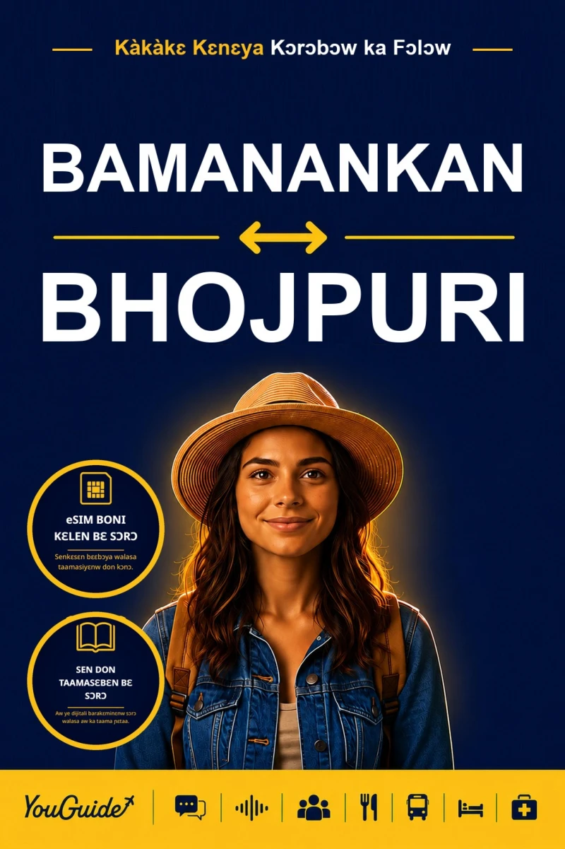 Portada: The Language Guide for Travelers - Bambara to Bhojpuri