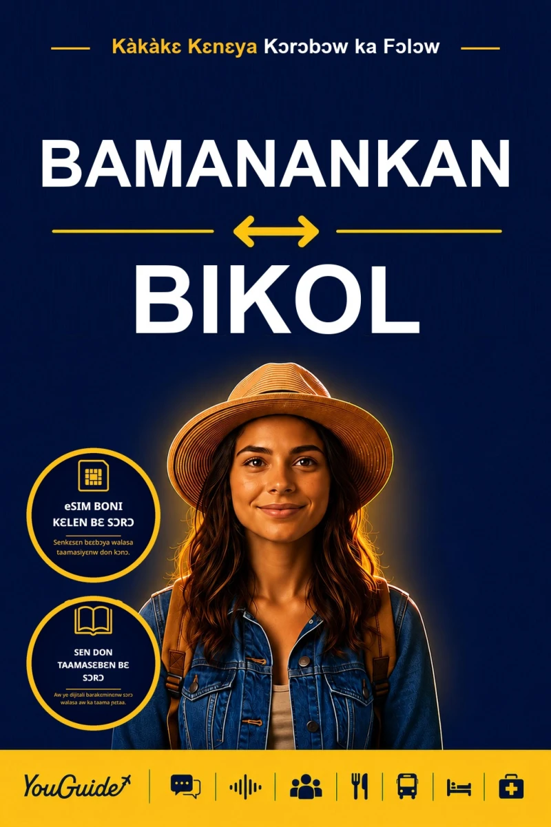 Portada: The Language Guide for Travelers - Bambara to Bikol
