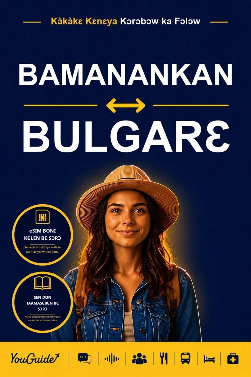 Portada: The Language Guide for Travelers - Bambara to Bulgarian