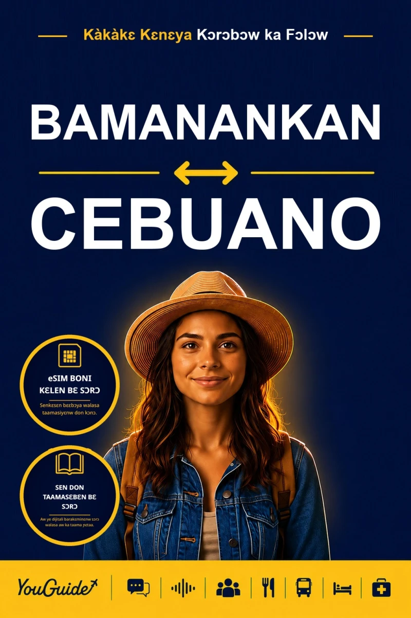 Portada: The Language Guide for Travelers - Bambara to Cebuano